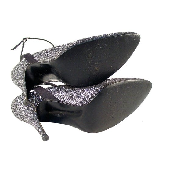 STUART WEITZMAN Neiman Marcus Vintage Glitter Heel - Picture 5 of 8